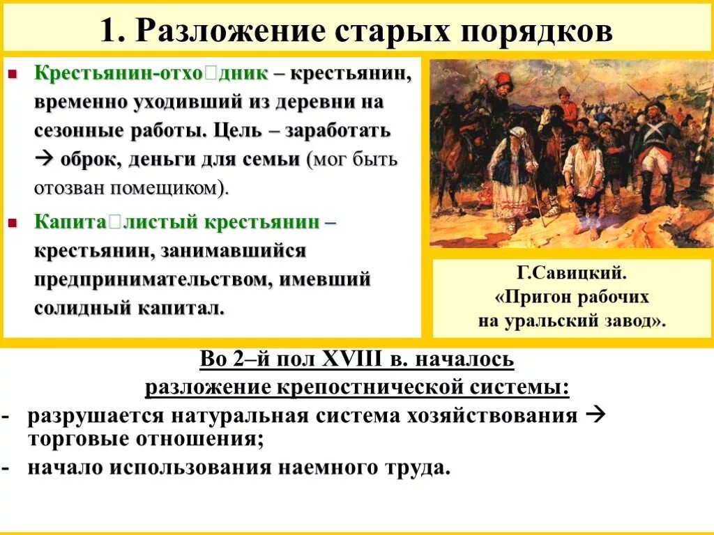 Экономические крестьяне. Экономические крестьяне в 18 веке. Отходничество крестьян на заработки. Экономические крестьяне появление.