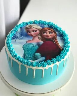 Торт холодное сердце