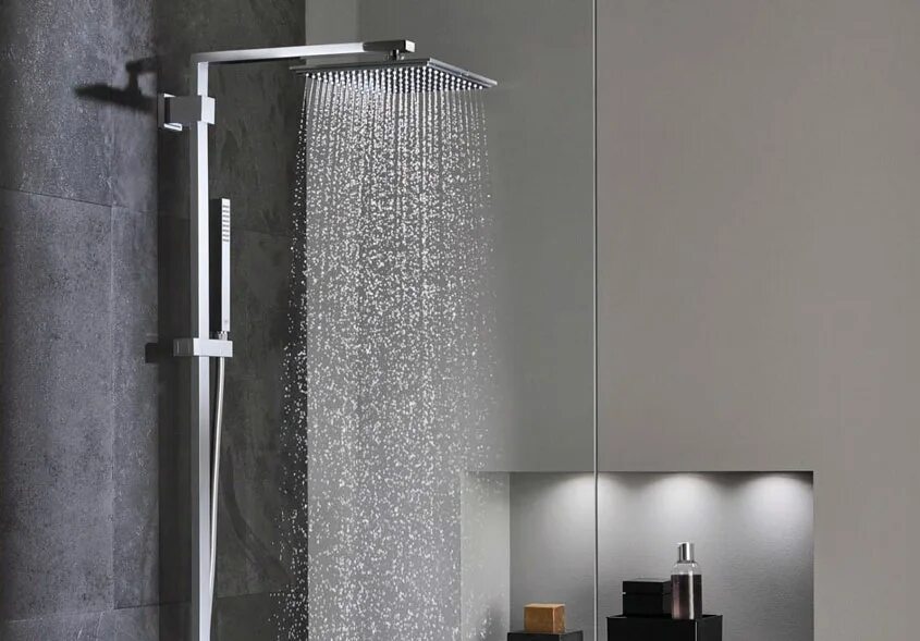 Душевая стойка Grohe Euphoria Cube XXL System 230 23147001 хром. Душевая система Grohe 23147001. Euphoria Cube Stick 27699000 лейка. Душевая стойка Грое с тропическим душем