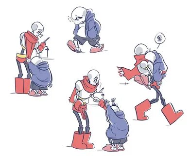 Sans and papyrus