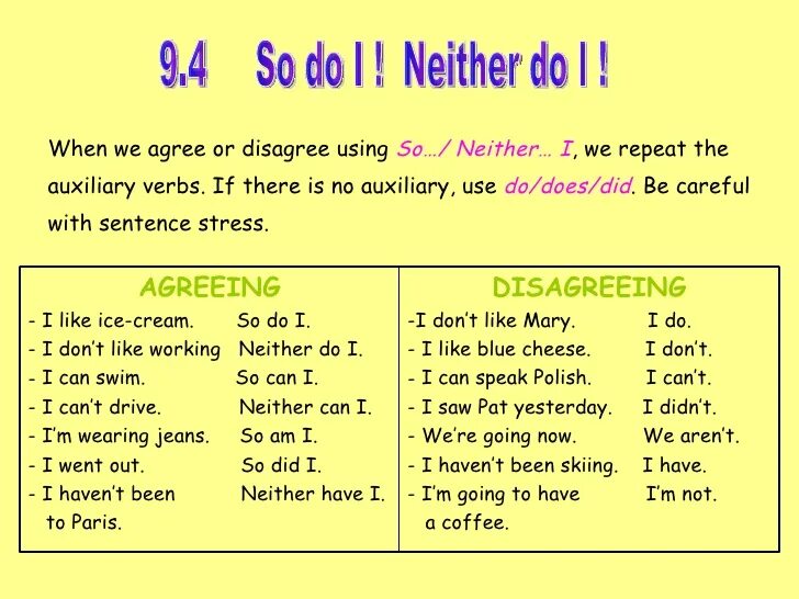 So do i neither do i правило. So do i правило. So и neither в английском языке правило. So neither правило.