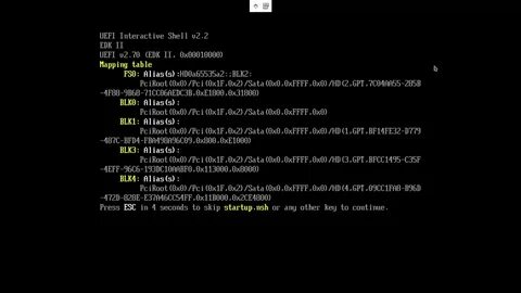 Interactive shell
