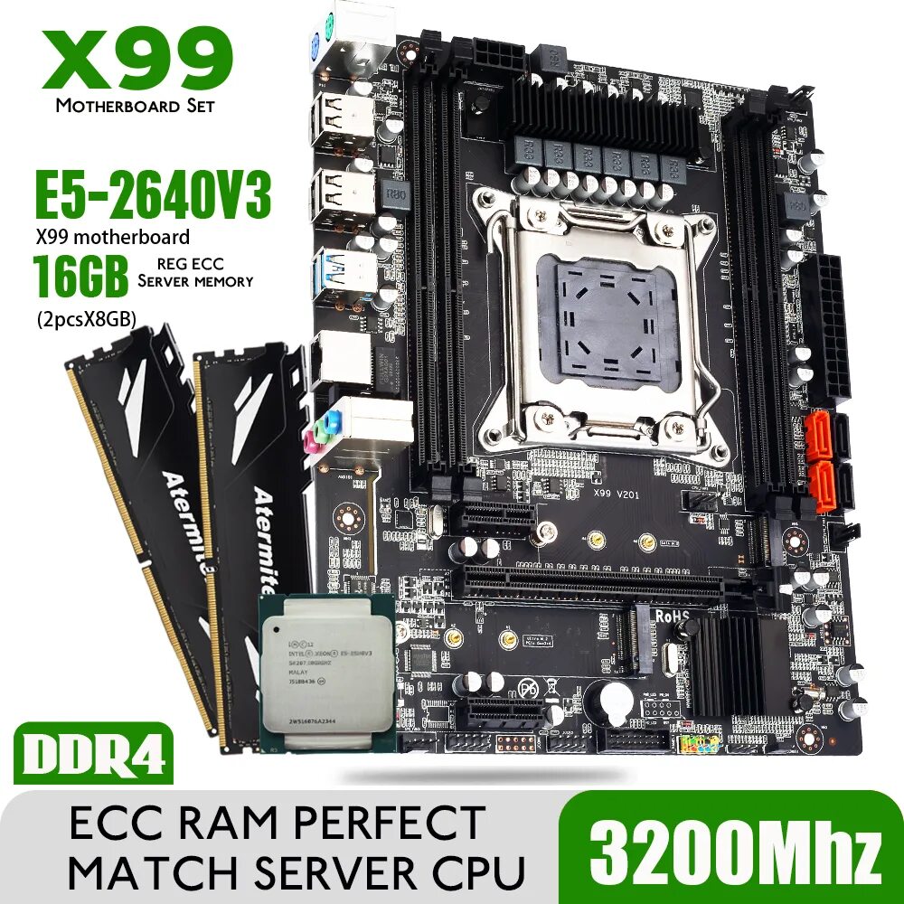 X99 2011 v3 ddr4. Atermiter x99, lga 2011 v3 e-atx. atermiter x99 lga2011-v3. atermiter x99 d4 lga2011v3. комплект материнской платы atermiter x99 d4 ddr4 с процессором xeon e5 2650 v3 lga2011-3.