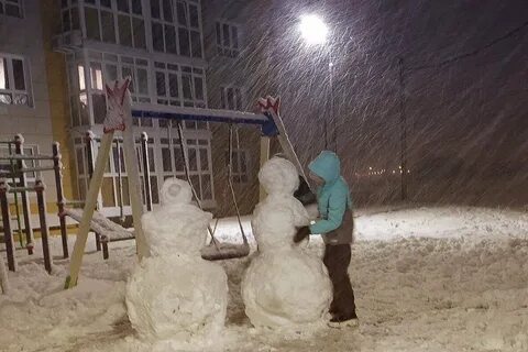 Снег в анапе