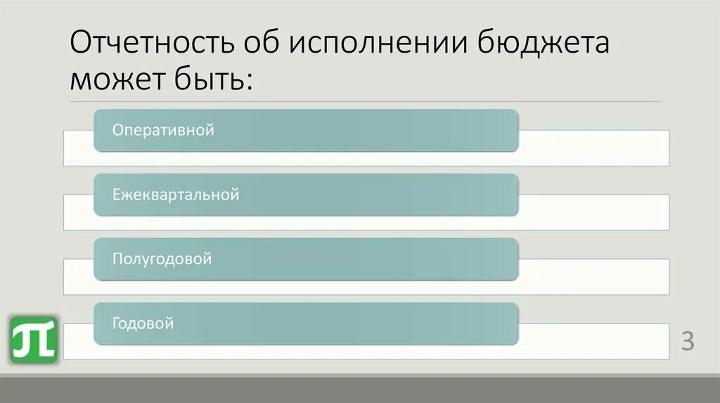 Исполнять подготовка. Бюджетная отчетность. 2. Отчетность об исполнении бюджета. Проверка исполнения годового бюджета. Полугодовой отчет.