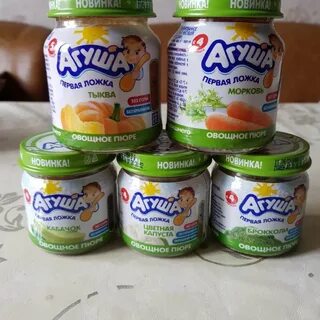 Пюре агуша овощи
