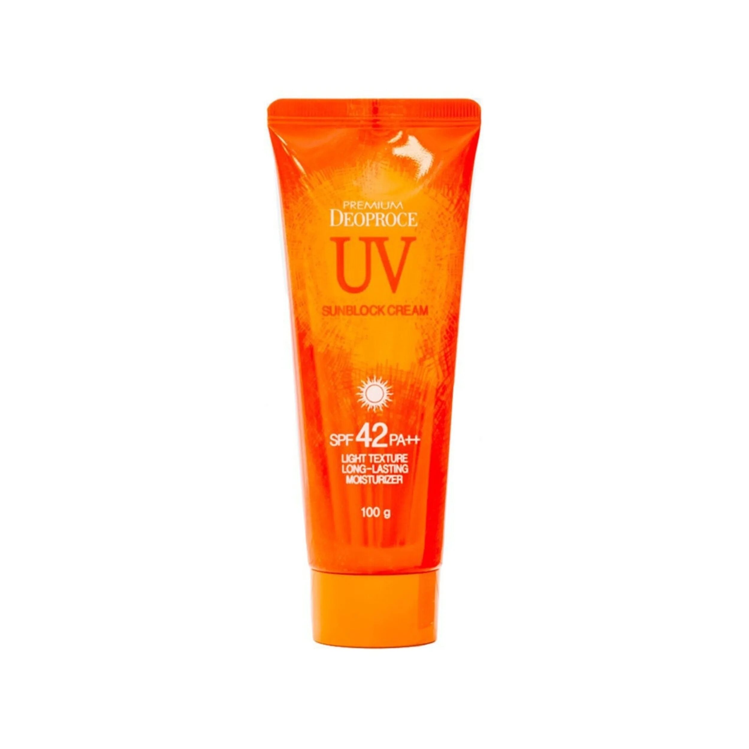 Sun block cream. Uv sunblock cream spf42. дп sun крем premium deoproce uv sunblock cream spf42 pa++ 100g. солнцезащитный крем deoproce premium uv sun block cream spf42 pa++ 100 гр. deoproce spf 50.