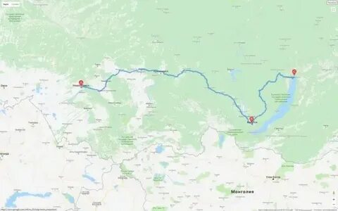 Сколько от новосибирска до байкала на машине