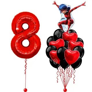 Красные шарик 8