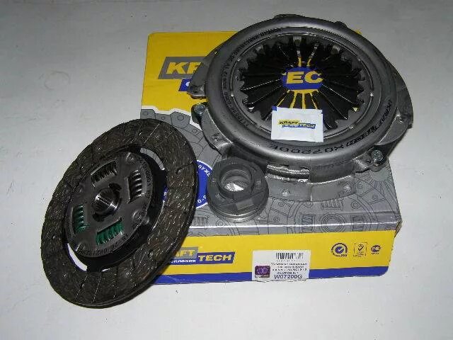 Сцепление киа рио 3 1.6. KRAFTTECH w07200g. KRAFTTECH w07200g комплект сцепления Kia Spectra,Rio,Shuma 1.5-1.6. Комплект сцепления на Киа спектра 1.6. W07200g KRAFTTECH комплект сцепления KRAFTTECH w07200g Kia Spectra/Rio/Shuma.