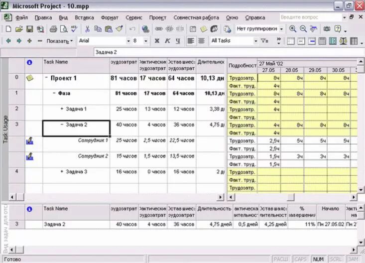 Рассчитать мс. MS Project примеры. Трудозатраты в MS Project. MS Project задачи. Трудозатраты проекта Microsoft Project.