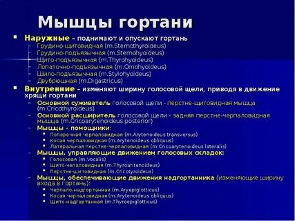 Тест гортань