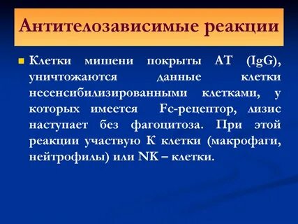 Антитело зависимое