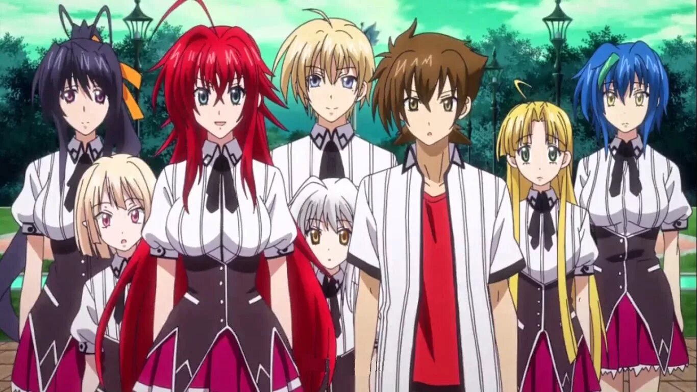 High School DXD («старшая школа DXD», 2012). Демоны старшей школы персонажи. Старшая школа dxd 2018