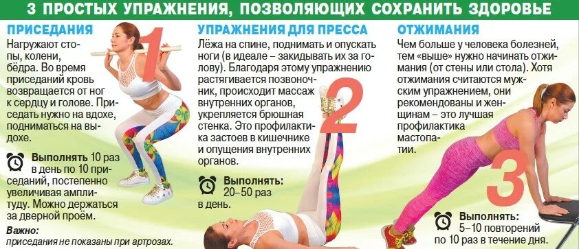 Польза физических тренировок для организма. Полезные упражнения. Упражнения для зарядки утром. Диск здоровья упражнения. Упражнение для здоровья организма.