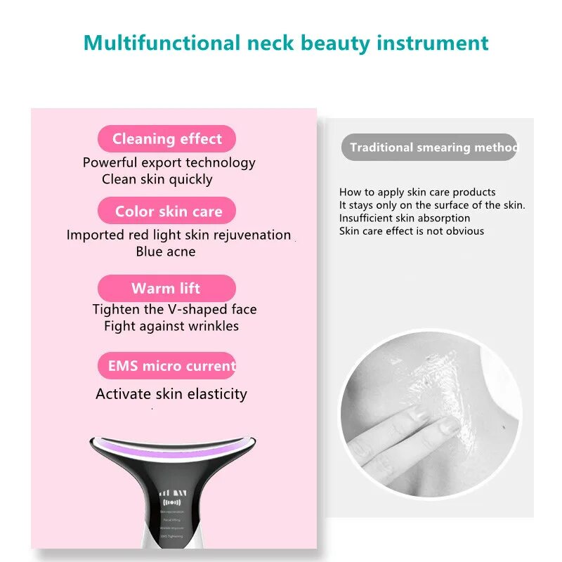 Massage instrument инструкция. Facial Neck Lift tighten Massager. Neck Beauty device инструкция по применению. Beauty Neck instrument инструкция. Led face & Neck Lifting Massager.