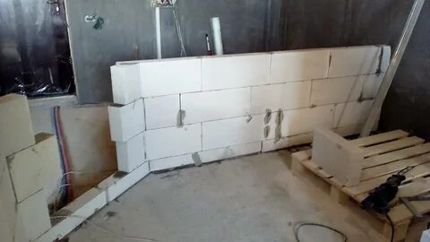 Межкомнатные стены из газобетона