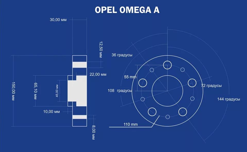 Разболтовка омега б