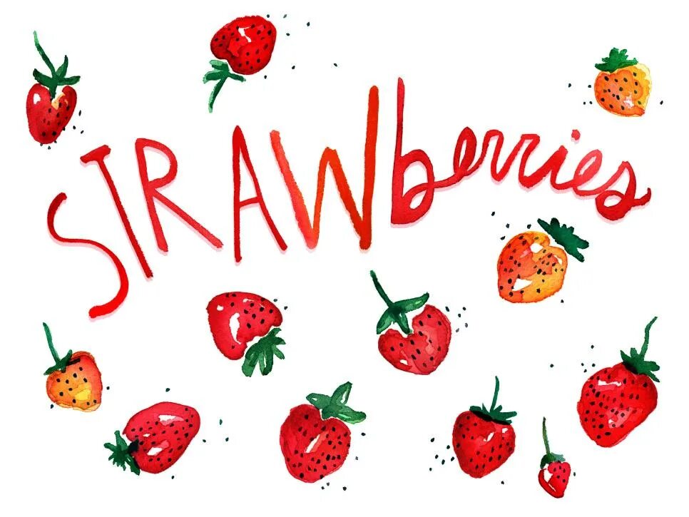 Логотип лето и фрукты. Лето фрукты любовь и уважение. Fruit good пинанолада. Strawberry Watercolor.