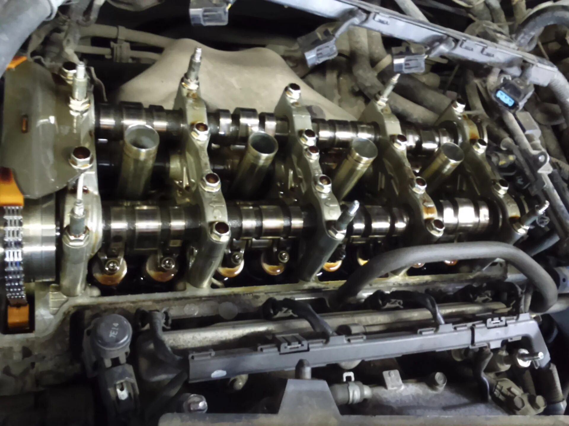 4. Регулировка клапанов хонда аккорд 2. 4 2008. 4. Хонда аккорд 8 2.