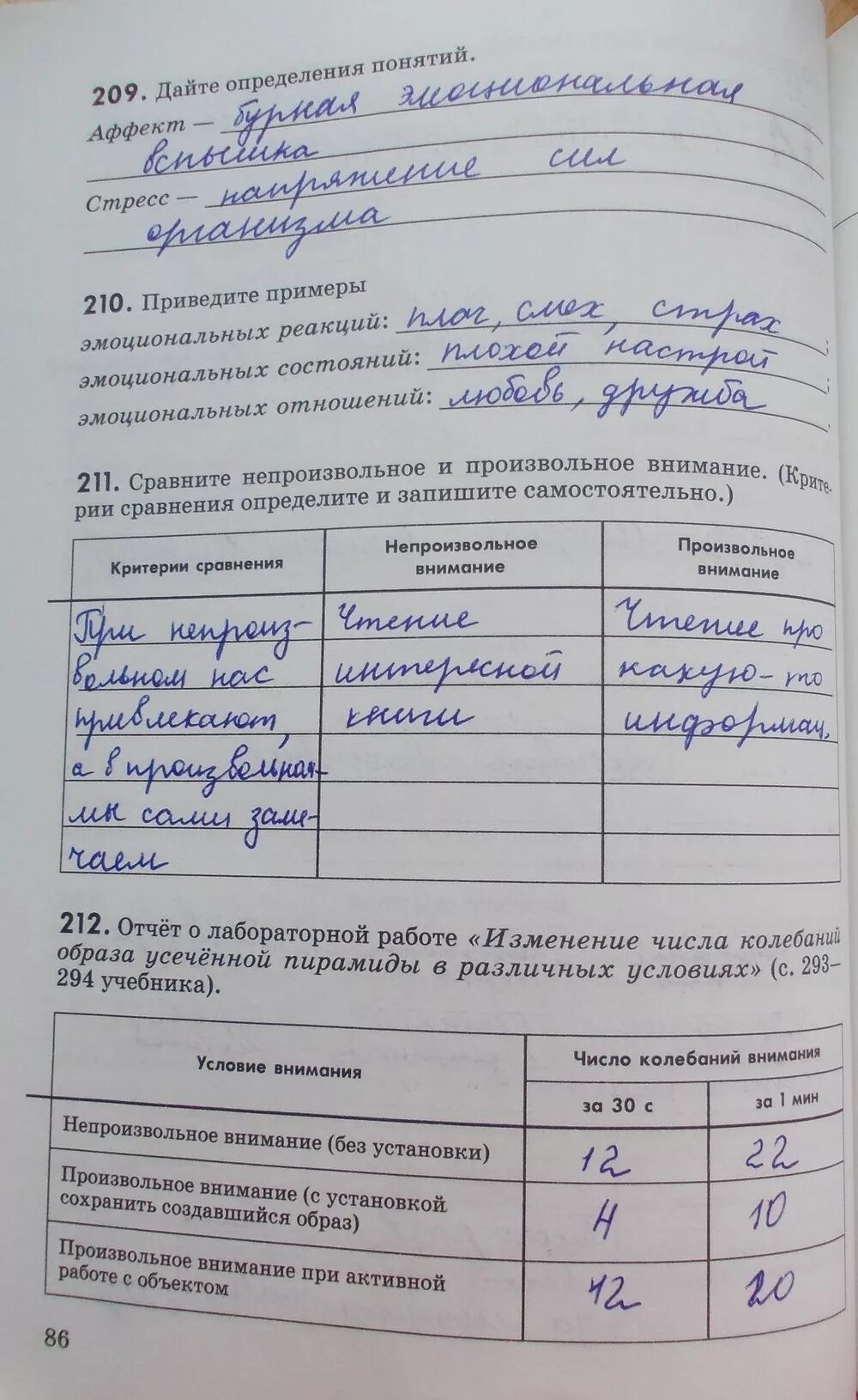 Изменение числа колебаний образа усеченной пирамиды