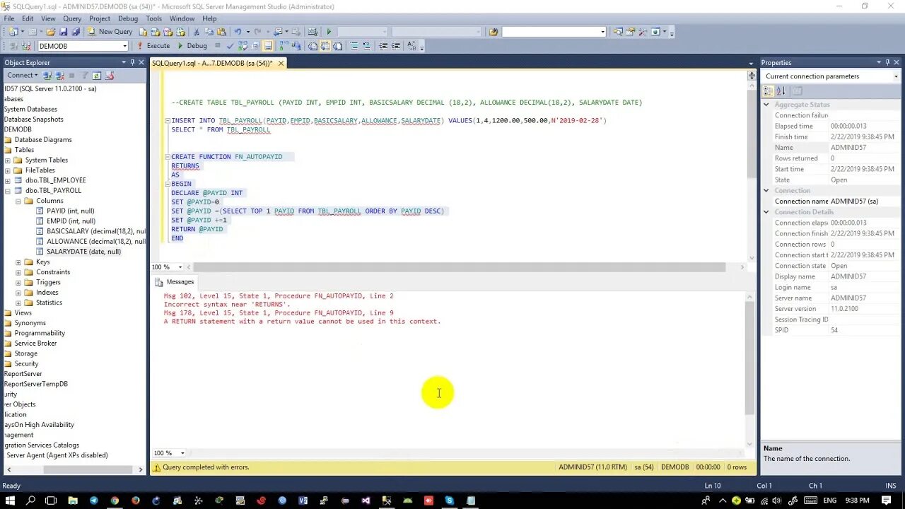 Sql auto. Автоинкремент sql. auto increment ms sql server. авто приращение в sql запросе. идентификатор sql.