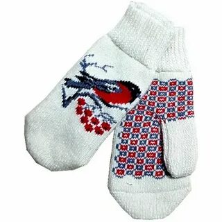 Варежки снегири