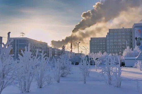 Когалым зима. Город Когалым зимой. Когалым зимой красивые места.