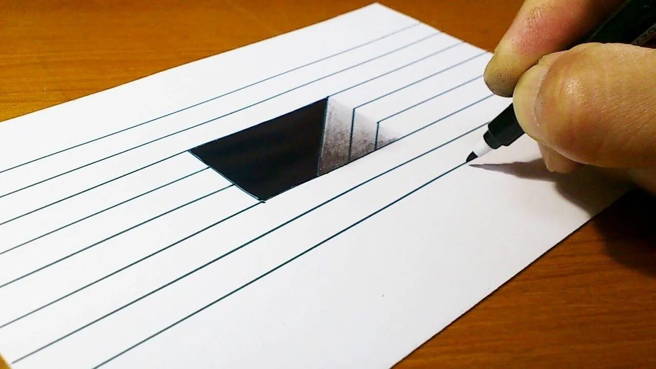 На таком же листе бумаги построили. Иллюзии карандашом. 3д рисунки карандашом. Оптические иллюзии карандашом. Оптические иллюзии на бумаге.