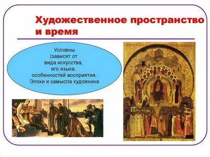 Художественное пространство примеры
