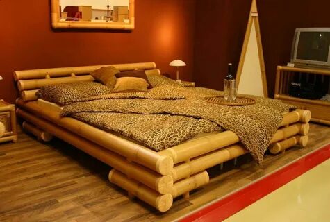 Бамбуковая кровать