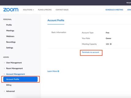 Account profiles