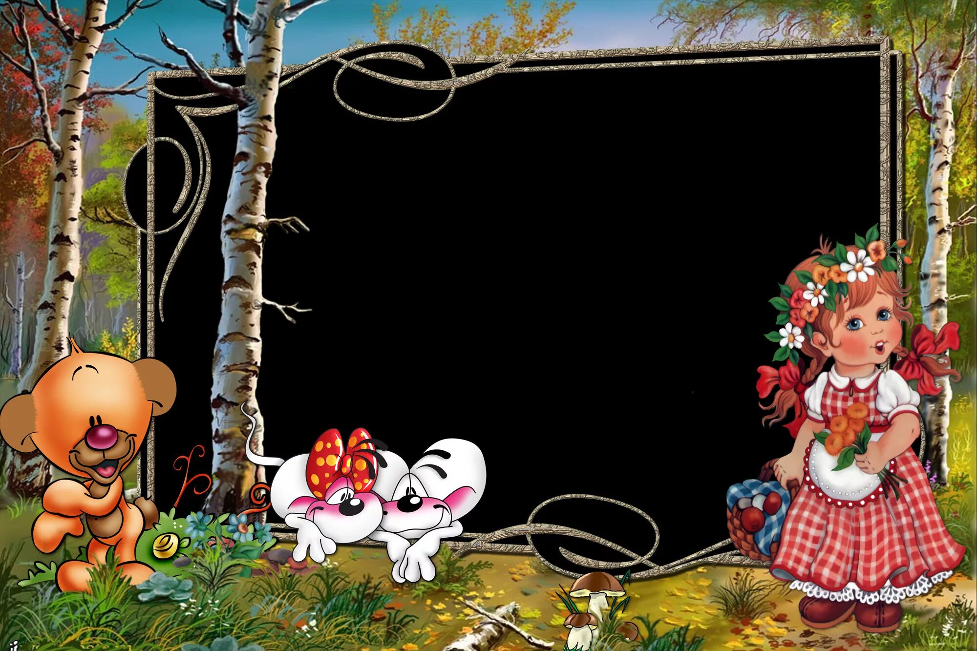 Красивый анимационный фон. Анимированная рамка. Бесшовные фоны. Украшения для видеомонтажа. Бесплатные шаблоны анимации.