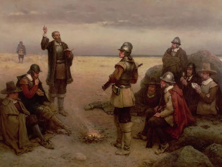 Пилигрим на русском языке. Пуритане (отцы-Пилигримы). George Henry Boughton. Pilgrims (Пилигримы). George Henry Boughton художник.