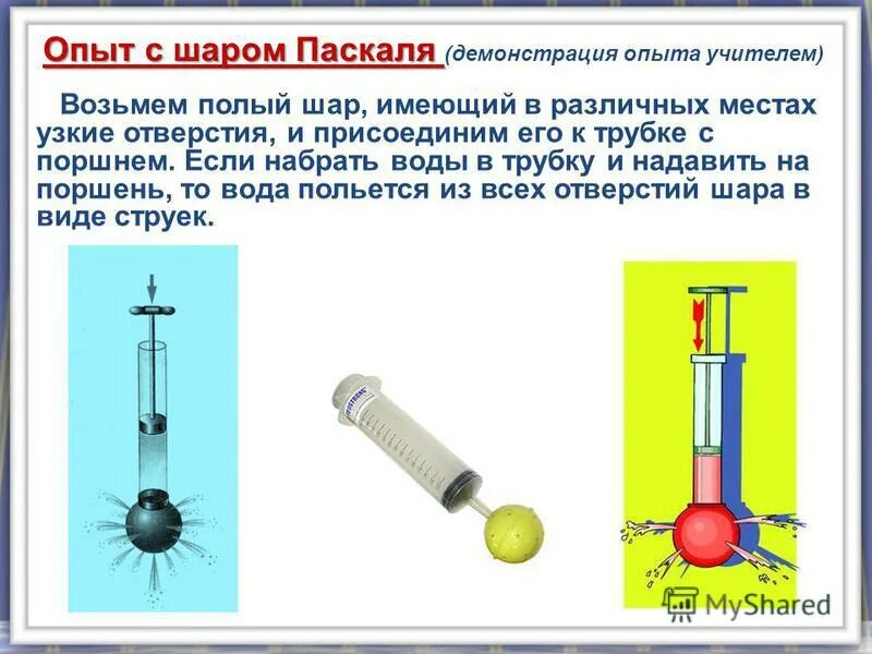 Полый шар в физике. Полый шар в физике