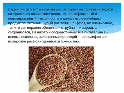 Отличия риса