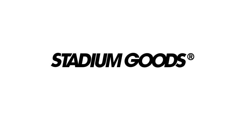 Стадиум Гудс. Stadium goods бирка. Stadium goods logo. Наклейка Stadium goods.