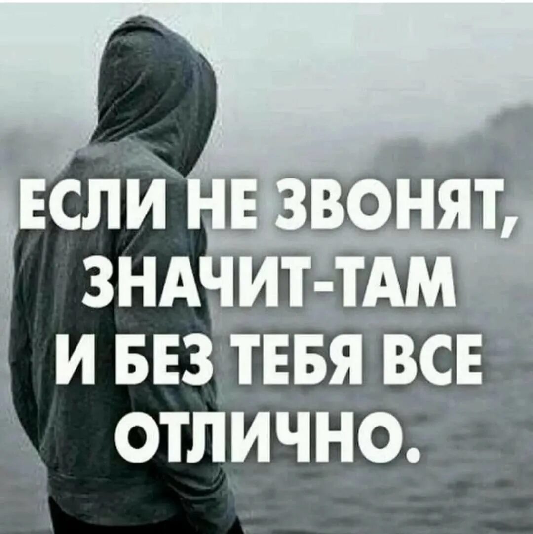 Значит ее нету. Если не звонят значит там и без тебя все отлично. если не звонит значит. если не звонят значит и без вас там отлично. если не звонят значит и без тебя хорошо.