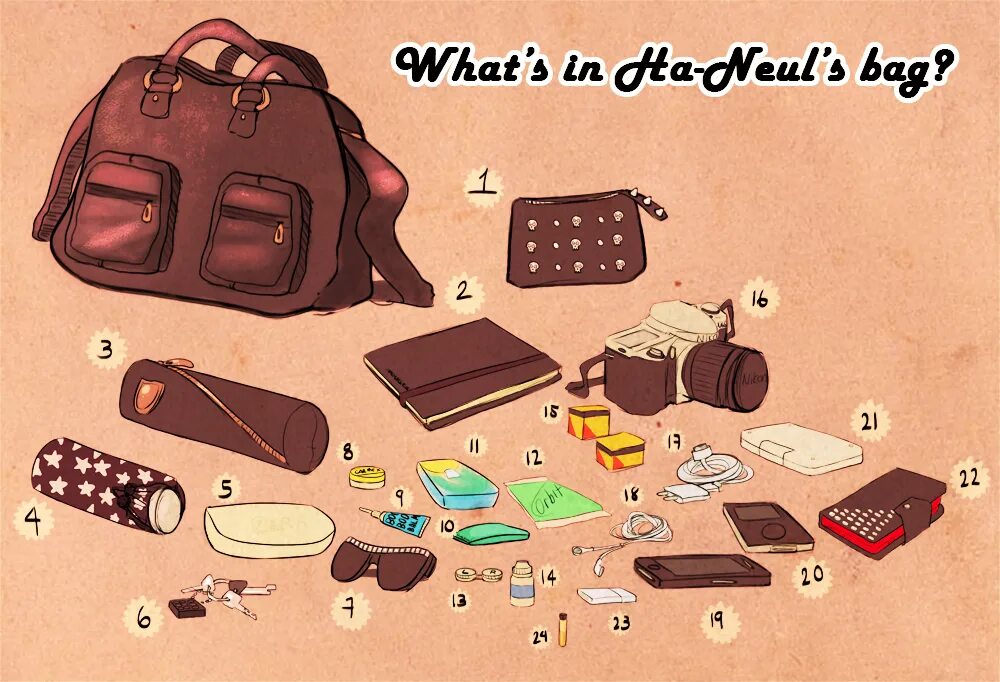 What in my Bag. Что в моей сумке арт. What s in your Bag. Что в моей сумке рисунки.