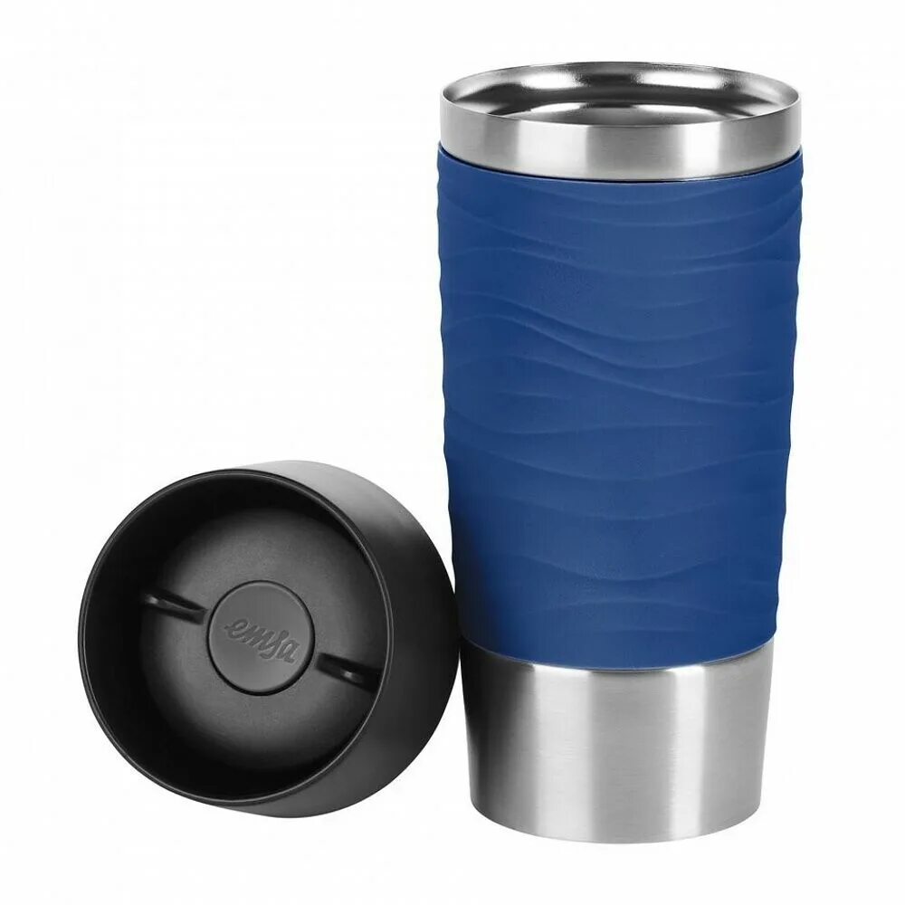 Термокружка emsa 513361. Emsa travel mug waves. Термокружка emsa travel mug grande. Emsa travel mug waves. Emsa travel mug waves, 0,36 л blue.