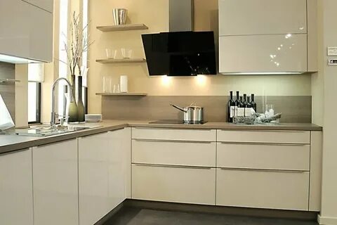 Фото бело бежевой кухни