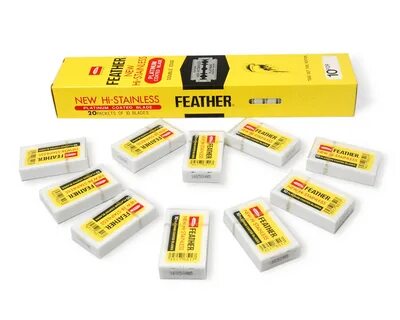 Feather лезвия