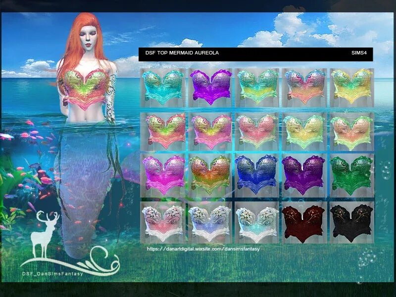 Sims 4 mermaid