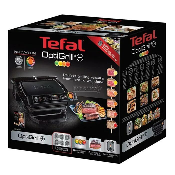 Tefal optigrill gc712834. Гриль электрический тефаль gc712834. гриль tefal optigrill+ gc7128. tefal tefal optigrill gc712834. gc712834.