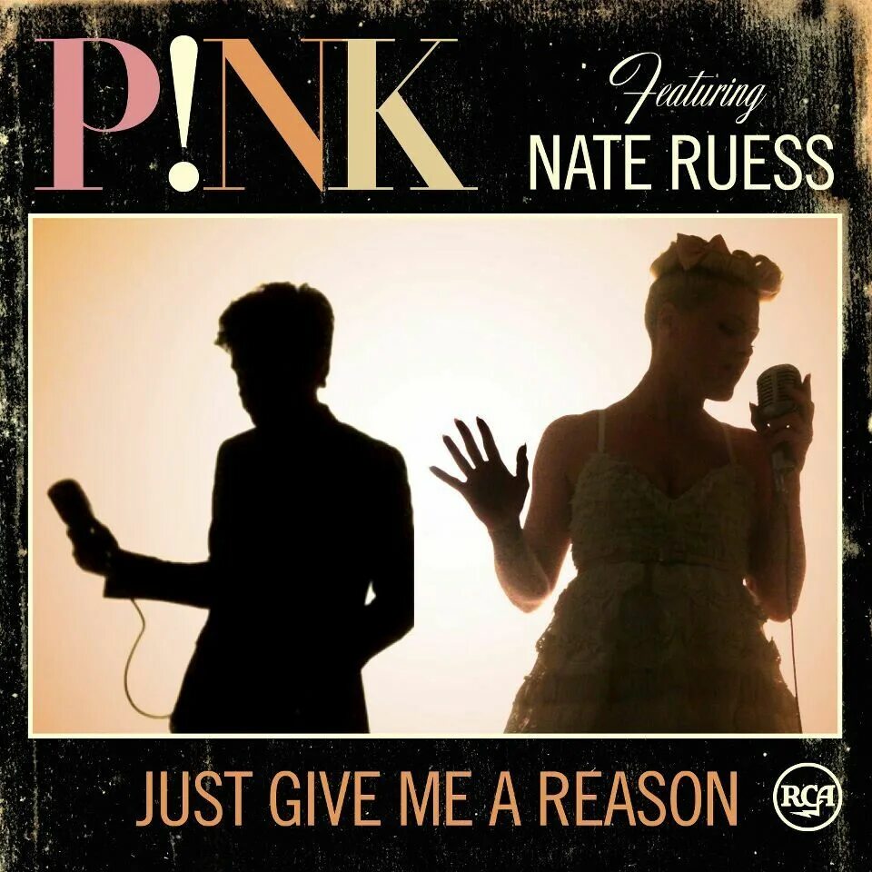 Gave me a ride. Nate Ruess Pink. Pink just give me. Just give me a reason. P!NK - just give me a reason (feat. Nate Ruess).