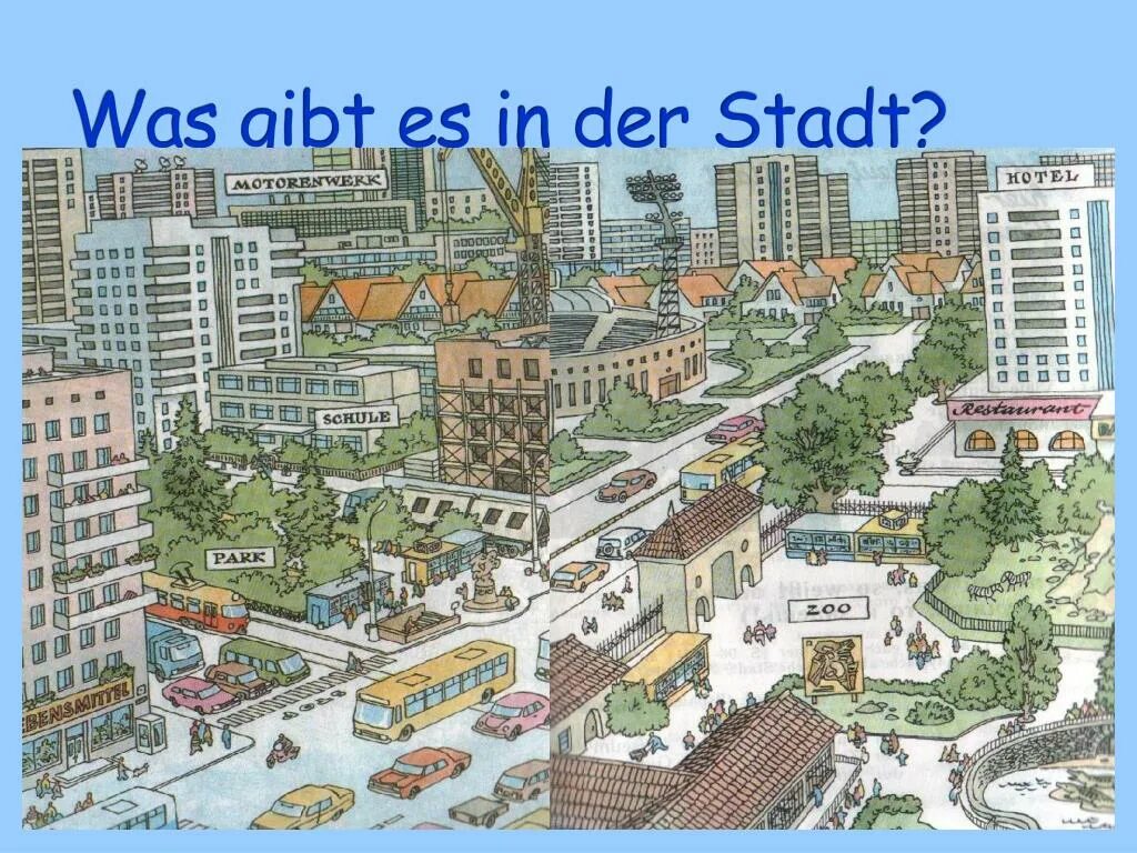Тема in der Stadt. Немецкий язык in der Stadt. Die Stadt город. Интересное по теме in der Stadt.