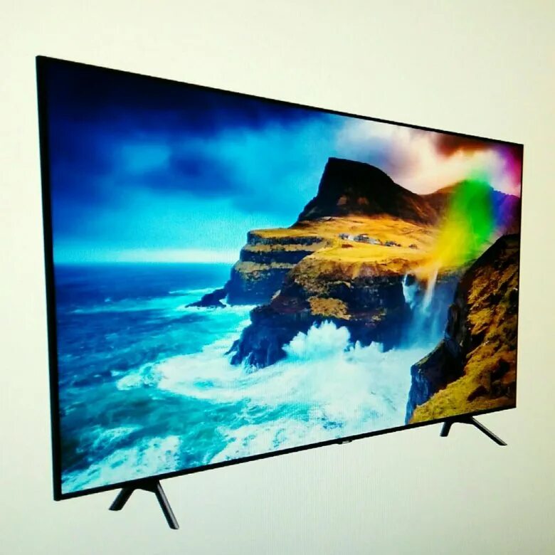 65 телевизор какой купить в 2024. QLED Samsung qe55q70rau 55.