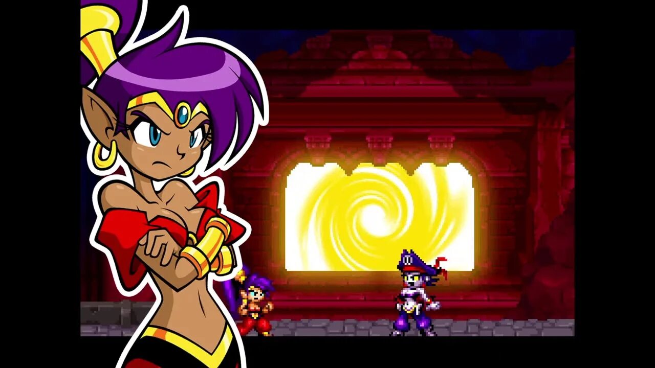 Revenge final. 3ds Shantae Risky's Revenge. Shantae Riskys Revenge Director's Cut. Shantae риски босс. Riskys Revenge.