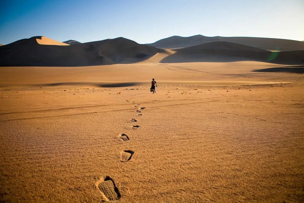 Sand walk