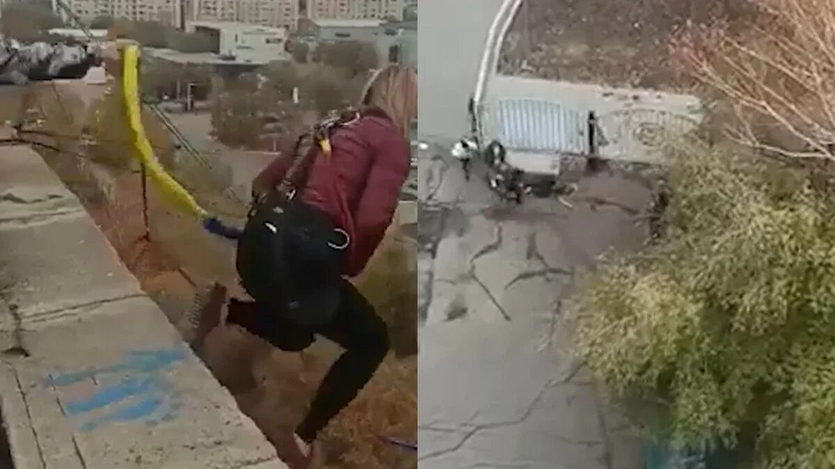 Под какую песню упала девушка в тбилиси. Под какую песню упала девушка в тбилиси